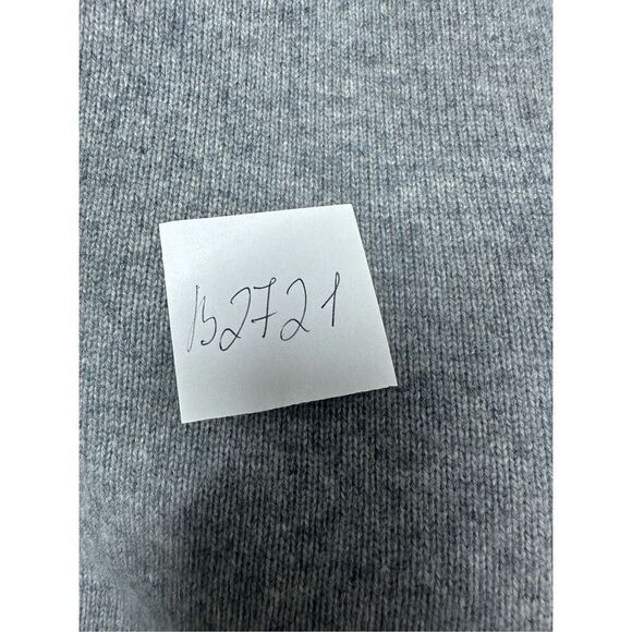 Halogen Cashmere Wool Blend Women’s Long Sweater Turtleneck Gray Size S - Picture 11 of 11
